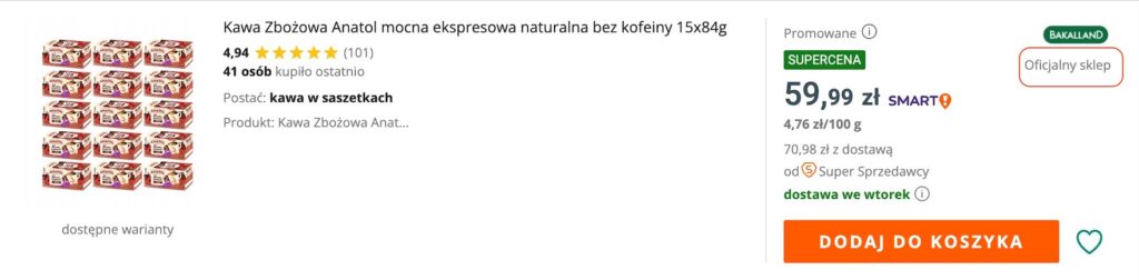 Oficjalny Sklep na Allegro